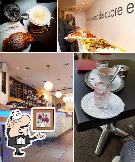 Gli interni di Manzoni Bar