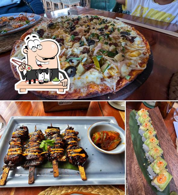 Order different sushi options