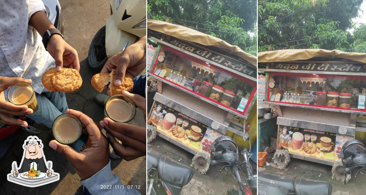 Food at Madan Ji Chai
