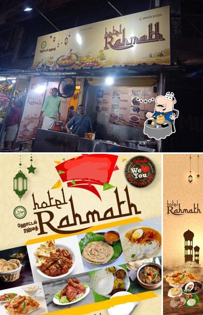 Among various things one can find food and exterior at Hotel Rahmath (Tower Jn)