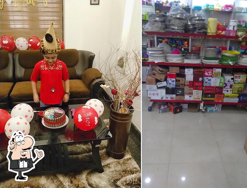 The interior of Happy Sweets & Bakery