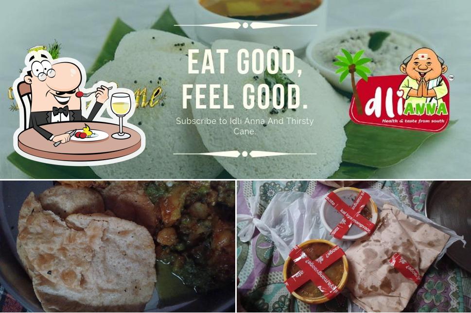 Meals at Idli Anna & Thirsty Cane