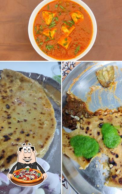 Pick pizza at Just Parantha