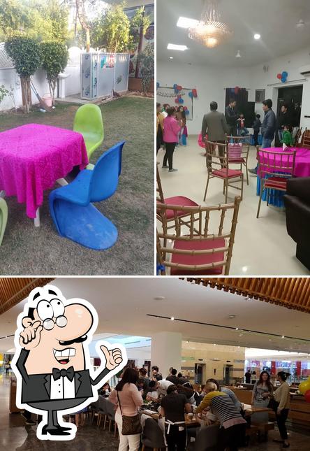 The interior of Kebab & Curry House