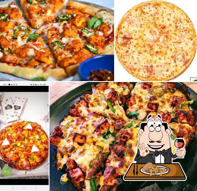 Try out pizza at Kimti Hotel