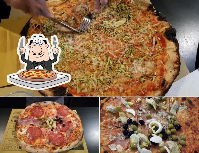 A Pizzeria I Due Gallozzi, puoi provare una bella pizza