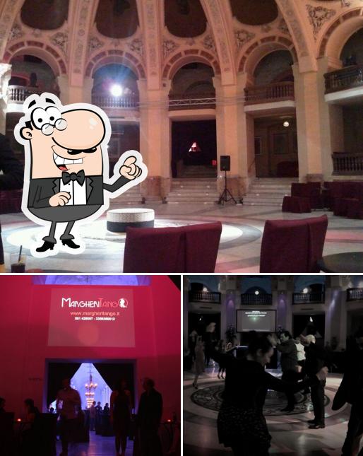Gli interni di Salone Margherita