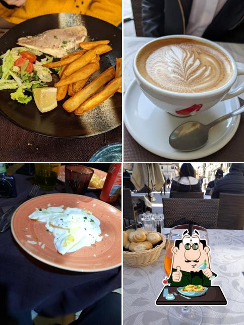 Cibo al Trattoria alla Rampa