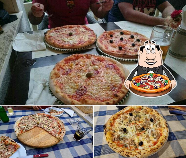 Prenditi tra le svariate varianti di pizza