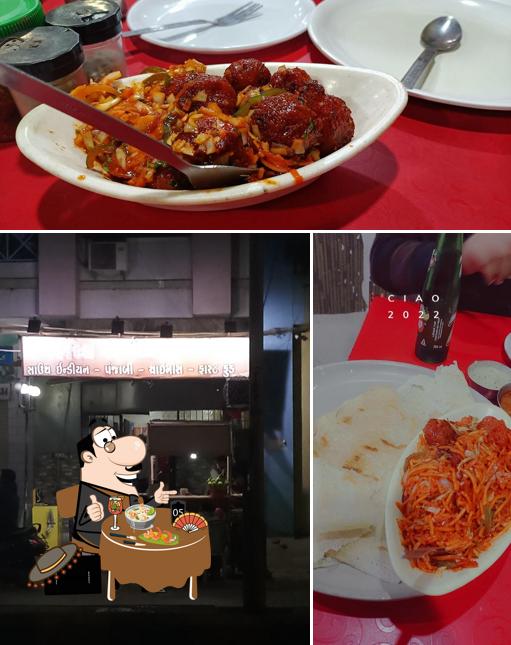 Among different things one can find food and interior at Riddhi Siddhi Restaurant (Punjabi ,South Indian, & Fast Food)