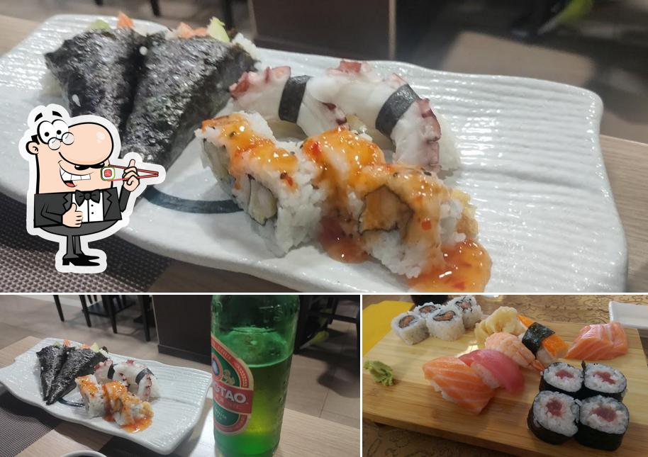 Prova le diverse opzioni di sushi