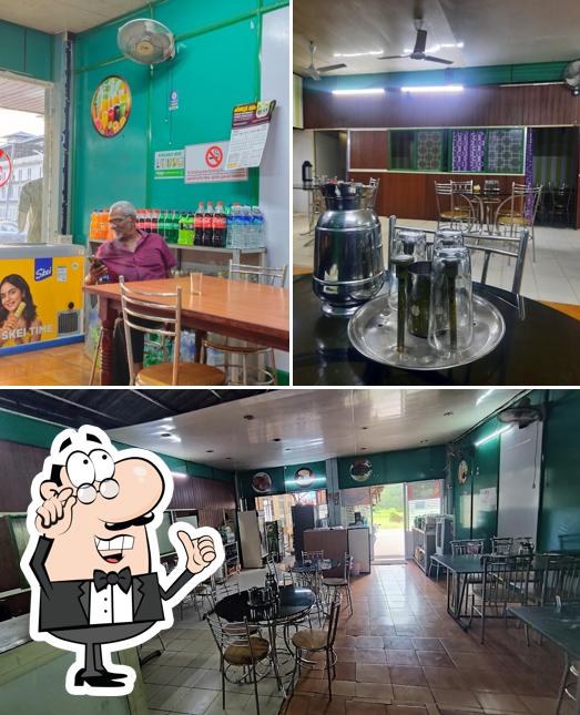 The interior of Salkara Family Restaurant
