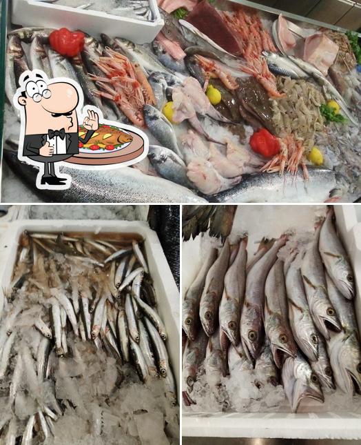 Sapore di Mare serve un menu per gli amanti del pesce