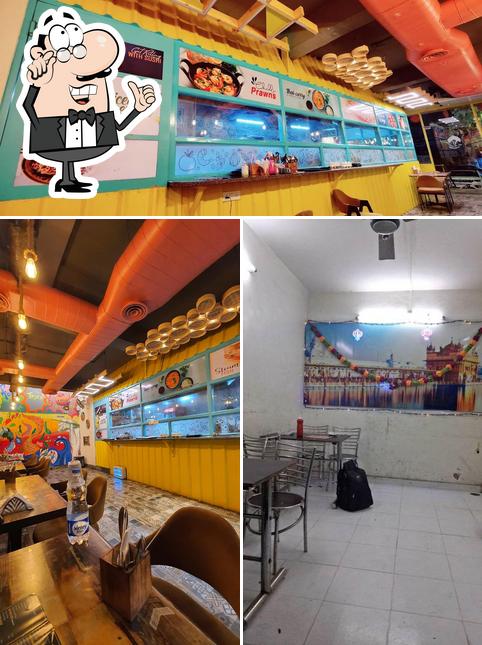 The interior of Wok Singh