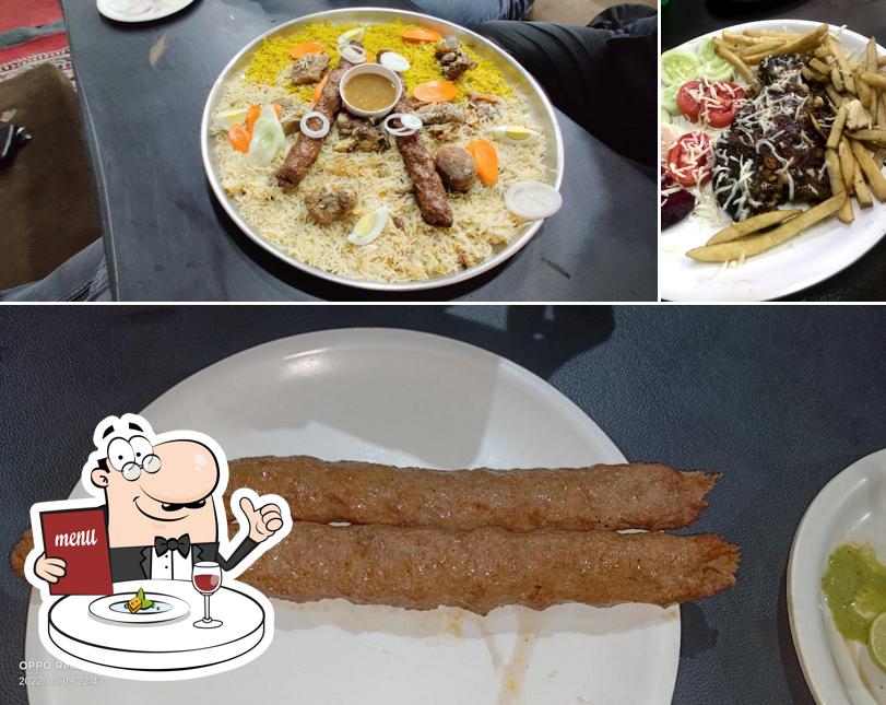 Food at New Afghan Zaika Restaurant