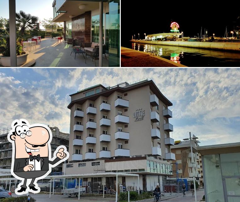 Guarda la parte esterna di Little Hotel Riccione