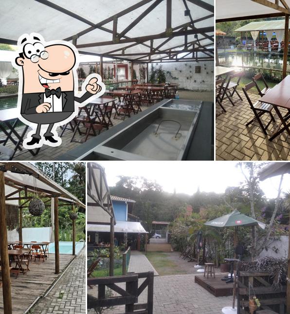 O interior do Espaço Casa Do Lago