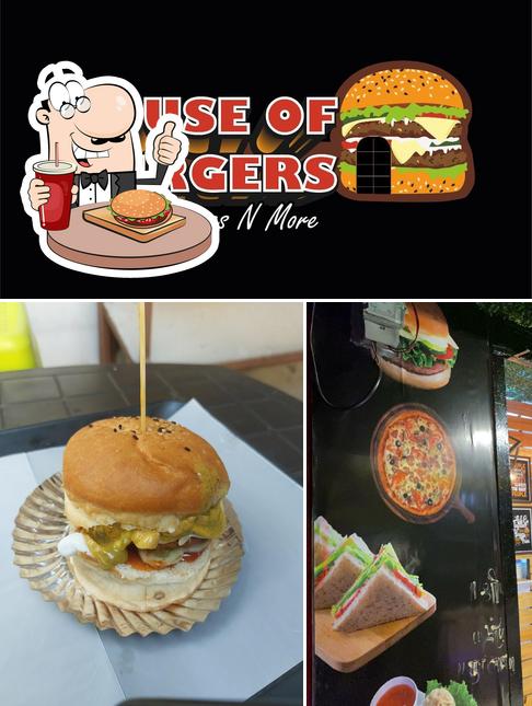 Order a burger at HOUSE OF BURGERS