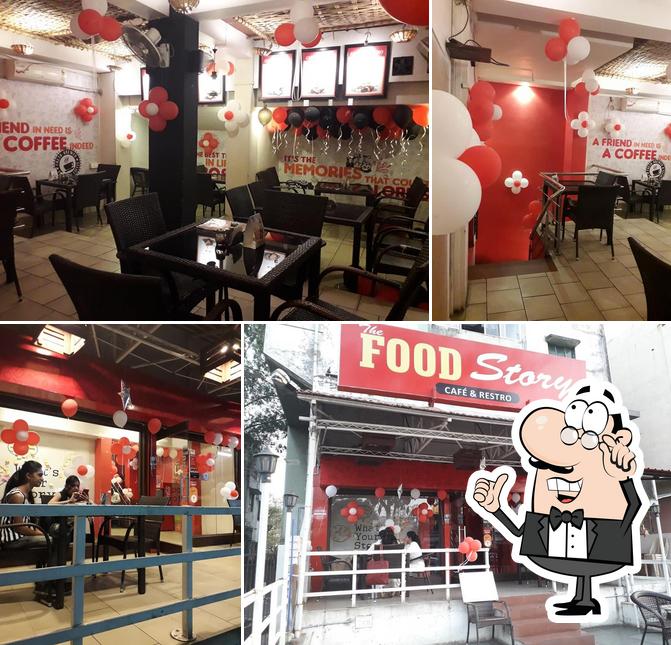 The interior of The Food Story Nagpur