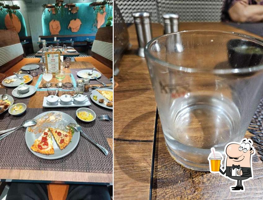Enjoy a drink at Grill Kitchen
