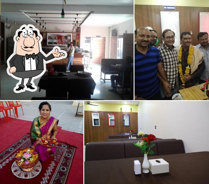 The interior of Hotel Ashwamegh Bar & Restaurant