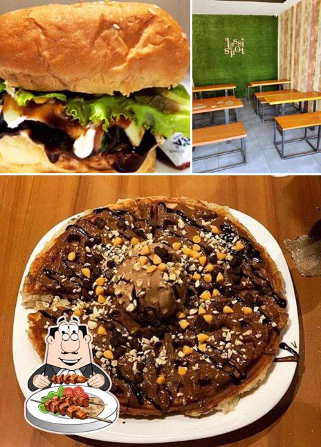 Among various things one can find food and interior at Lassi Spot