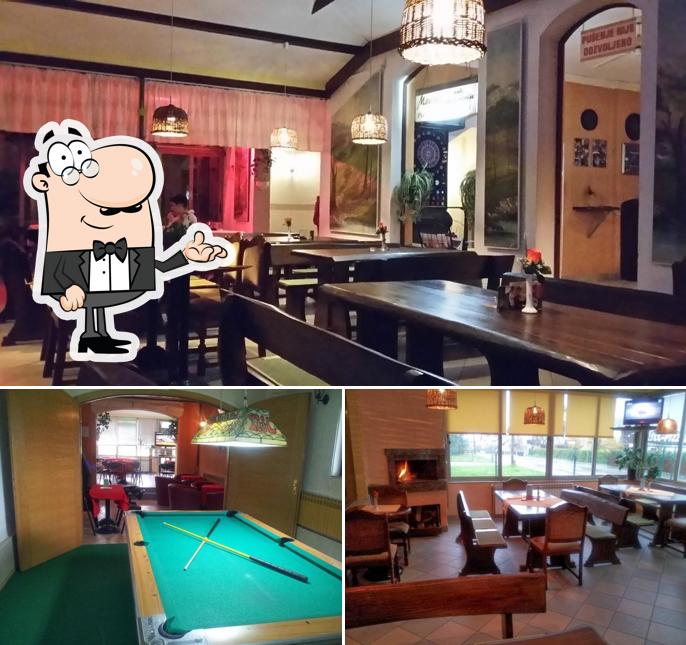 Gli interni di Mayana