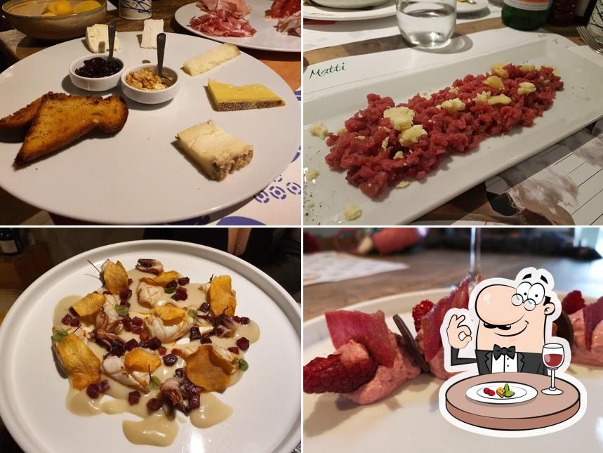 Platti al Osteria Dei Matti