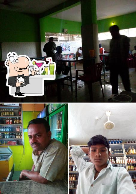 The picture of bar counter and interior at New Kanishka Bar & Restaurant