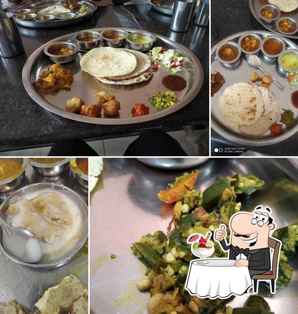 CHINTAMANI PURE VEG INDIAN THALI offers a selection of desserts