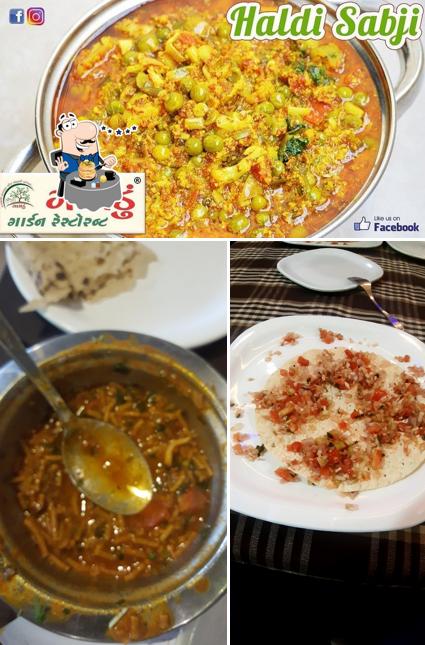 Food at Gamdu Garden Restaurant