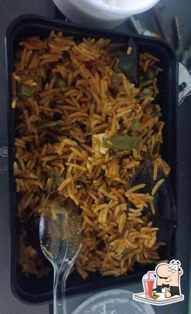 Enjoy a beverage at Jammu Food