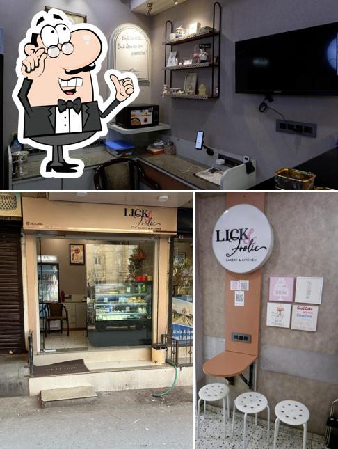 The interior of Licknfrolic Outlet