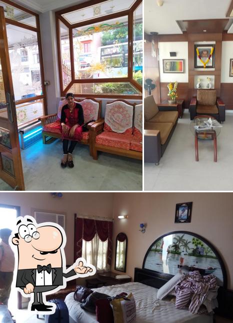 The interior of Manickam Tourist Home