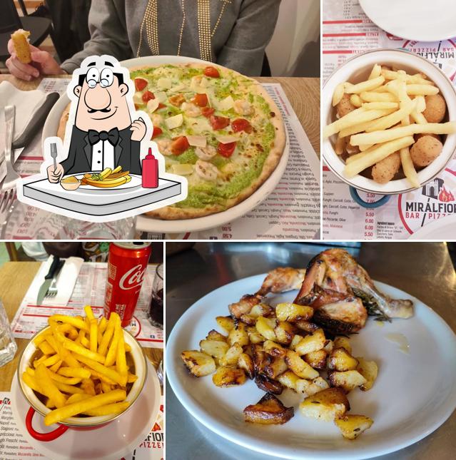 Ordina un piatto di patatine a Pizzeria Miralfiore