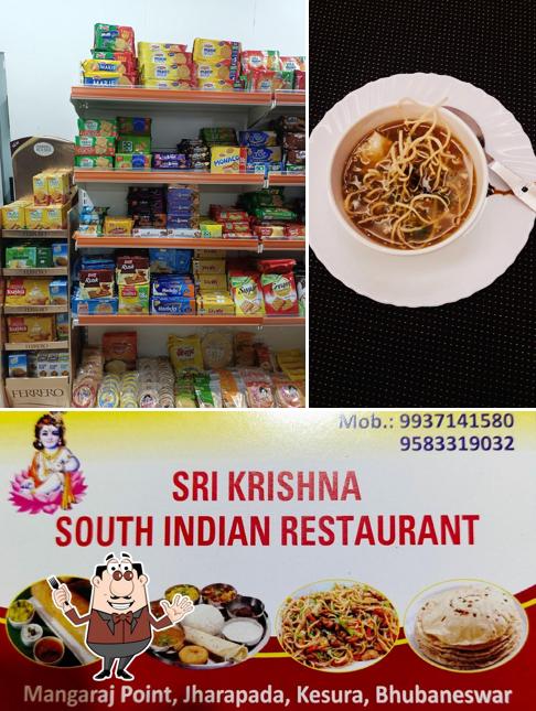 Food at Sri Krishna South Indian, No O/G Pure Veg Restaurant