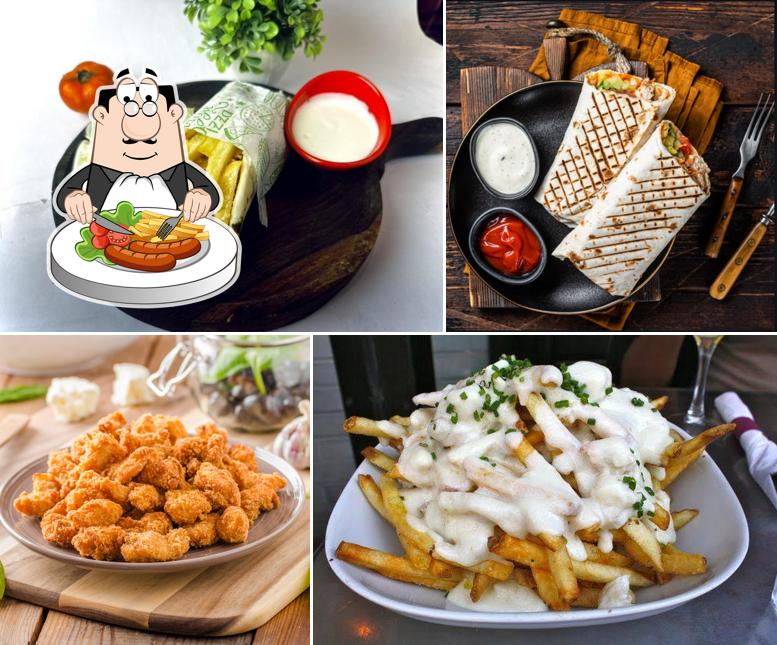 Food at Urban Umbrella (Shawarma & More)