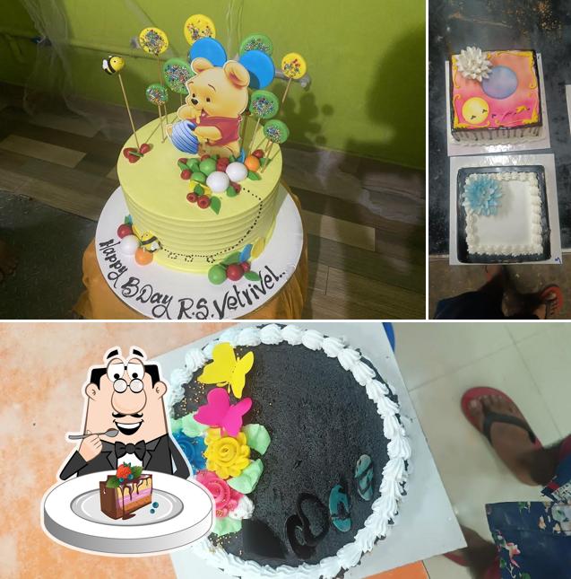Chocolate cake at Sivam sweets&bakery