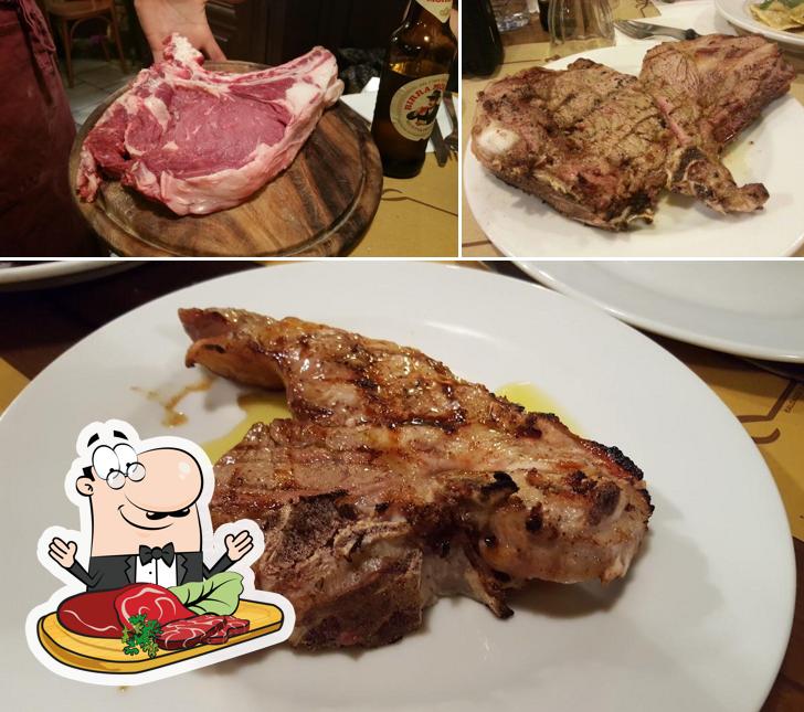 Trattoria La Burrasca propone pasti a base di carne