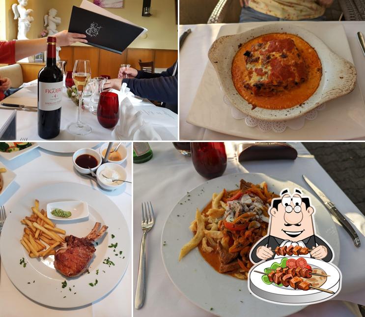 Cibo al Restaurante La Fiorentina