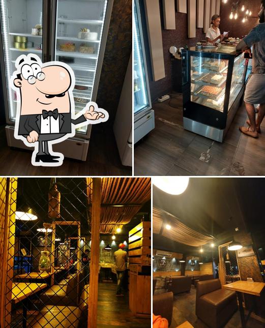 The interior of cafe kulfi (TALIPARAMBA)