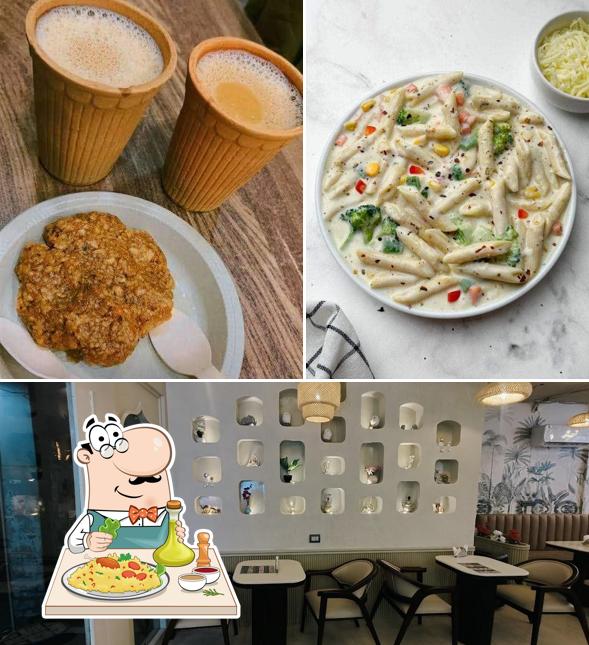 The image of Chai Churi Batala’s food and interior