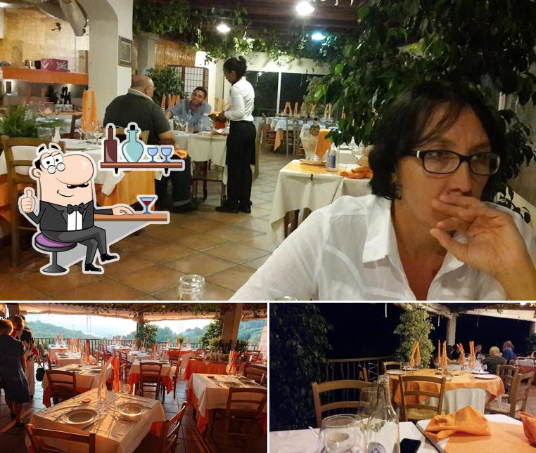 Gli interni di I Valentini - Ristorante Pizzeria