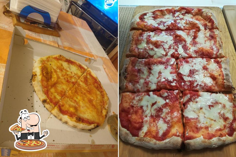 A Pizzeria Perbacco..., puoi prenderti una bella pizza