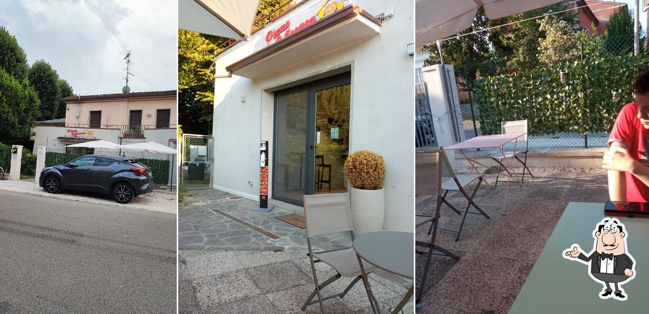 Gli interni di Pizza Sottocasa