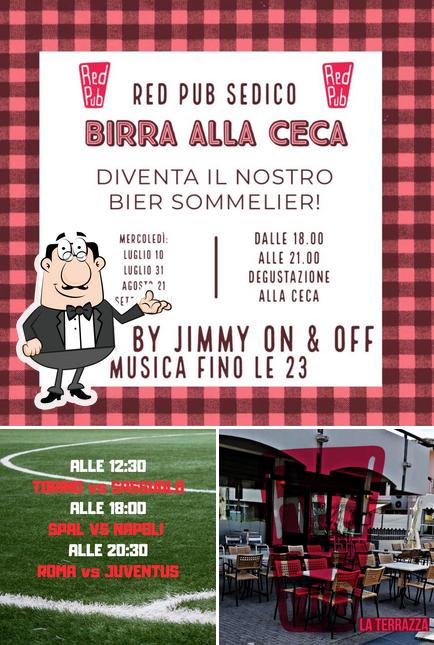 La immagine della interni e esterno di RED PUB