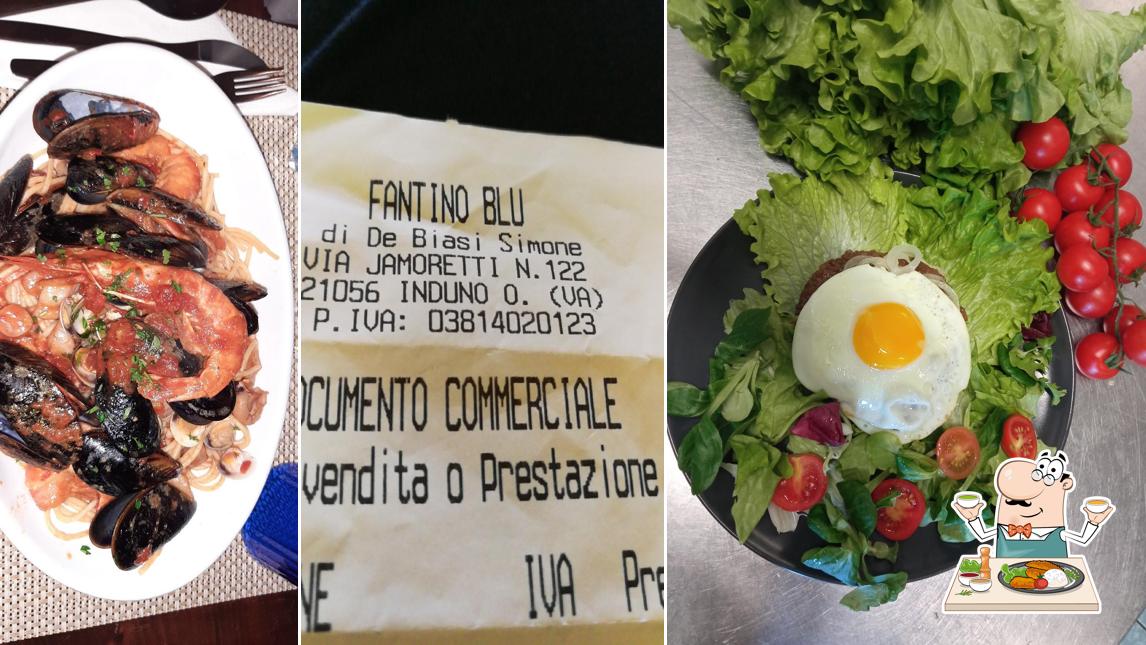 Cibo al Ristobar Il Fantino Blu