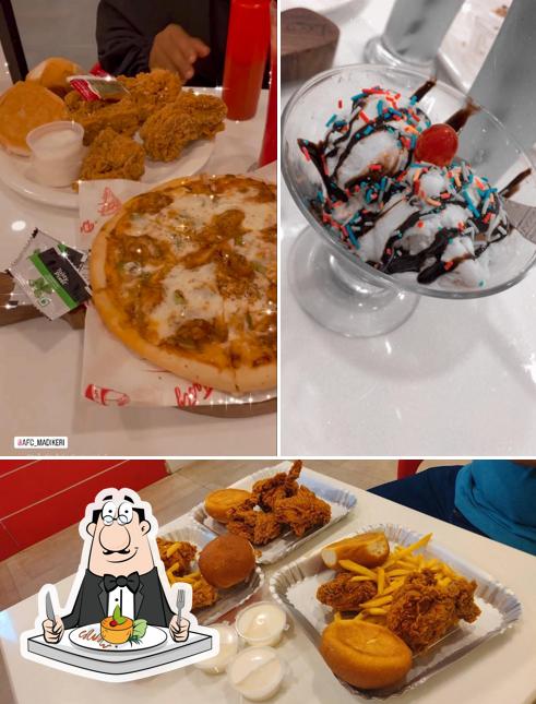 Food at The AFC American fried Chicken (Madikeri)
