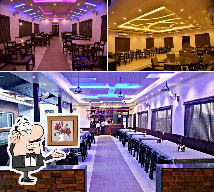 The interior of Biranjis Multi Cuisine Resto Bar