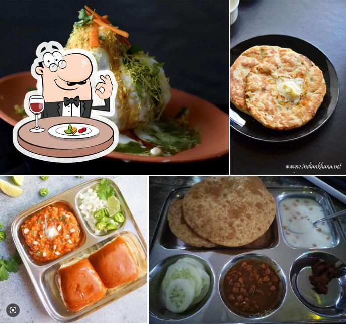 Food at D.S. food corner & R.K. party hall